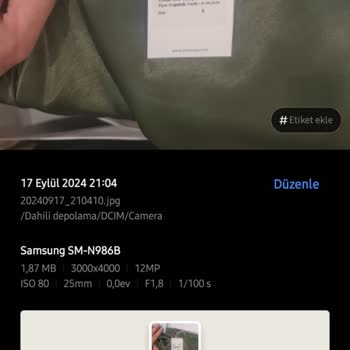 Jimmy Key Beğendiğim Etiketi Alamadım