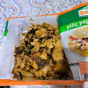 Banvit Yanmış Paketlenmiş Piliç Yaprak Döner