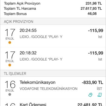 Youtube.com Bir Defa Alınan Ödeme