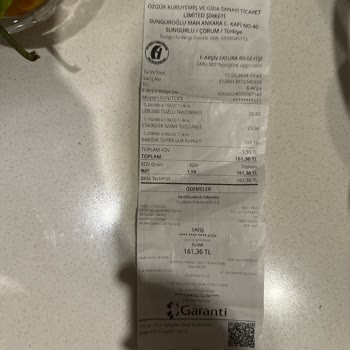Özgür Leblebi Kuruyemişi Bayat, Taze Değil.