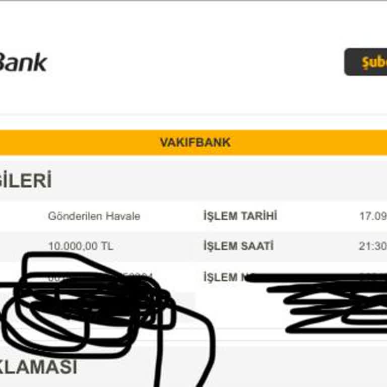 VakıfBank Hesabımdan Paribu'ya Para Transferim Saatlerdir Geçmiyor