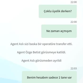 Betist Hesap Kapatma Çoklu Üyelik Varmış