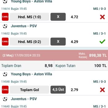 Nesine Kazanan Kupon Kaybetti Görünüyor