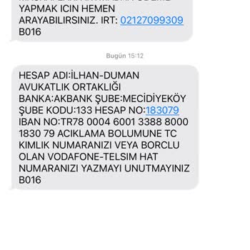 KKTC Telsim Kapalı Hattıma Gelen Faturalar Ve İcra Sorunu
