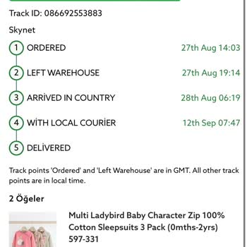 Next (Nextdirect.com) Next Eksik Ücret İade