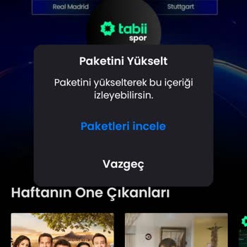 Tabii Premium Üyelik Sorunu