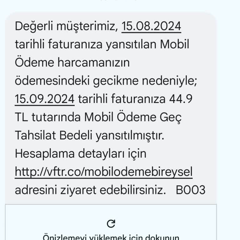 Haksız Geç Tahsilat Ücreti