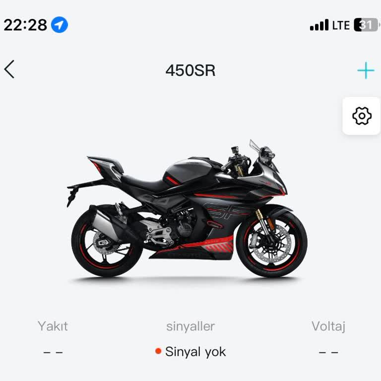 CFMOTO 450sr Uygulama Sinyal Yok Sorunu