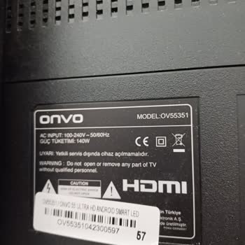 Onvo TV Ekran Sorunu