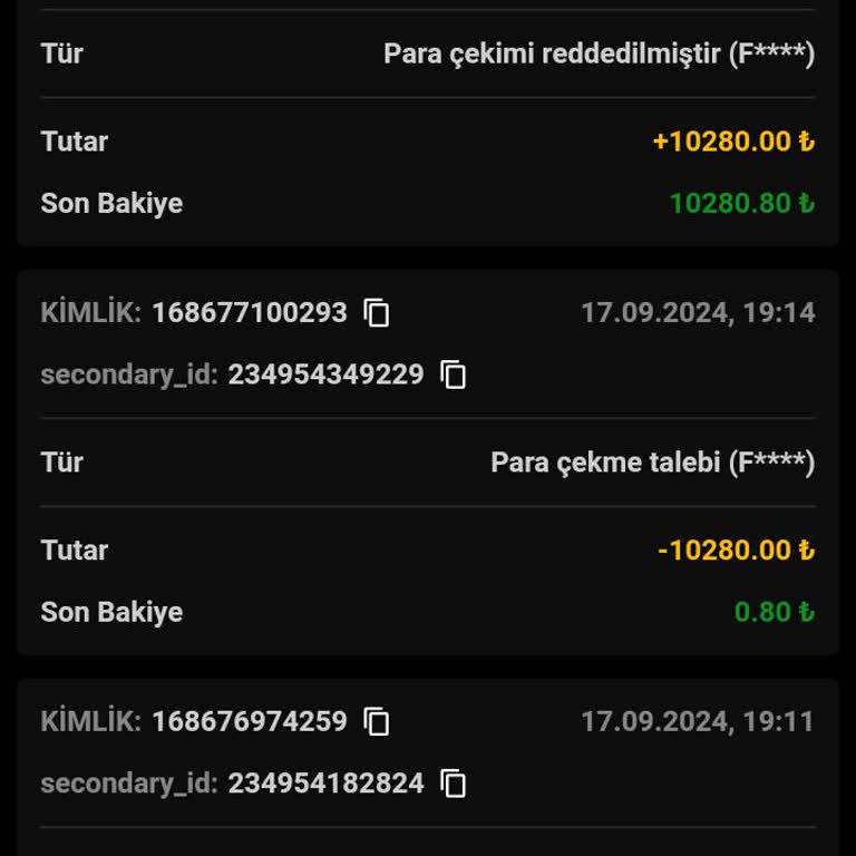 Palacebet Pişmanlık Asla Bu Sitede Oynamayın...