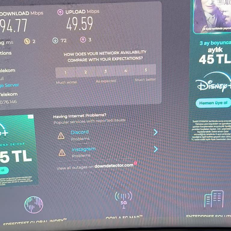 Türk Telekom İnternet Hızında Sürekli Düşüş Ve Altyapı Sorunu