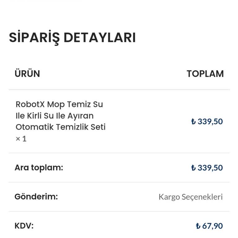 İstoç AVM Sipariş Verdiğim Ürünü Göndermiyor