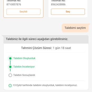 Trendyol Talebimi Cevaplamıyor İademi Yapmıyor