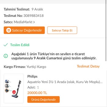 PHILIPS Ev Aletleri Aquatrio Yeni 3'ü 1 Arada İslak, Kuru Ve Moplu Süpürge Çekmiyor