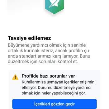 Facebook Hesabımın Haksız Kısıtlanması