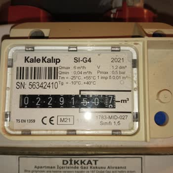 İzmir Doğalgaz Sayacımı Dört Aydır Okumuyor