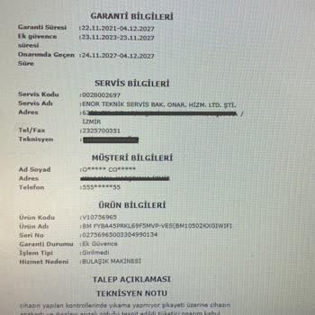 Vestel BM 10502 Kx Gı Wıfı Bulaşık Makinesi