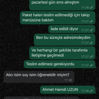 Sendeo Kargo Problemleri Vol. 978916485592413399