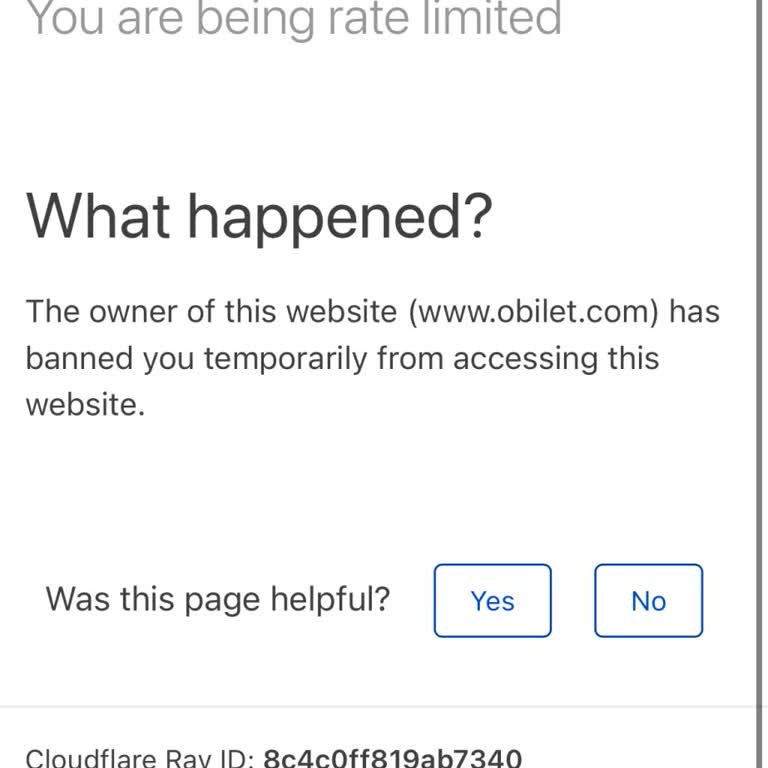 Obilet Otobüs Biletini İptal Etmiyor