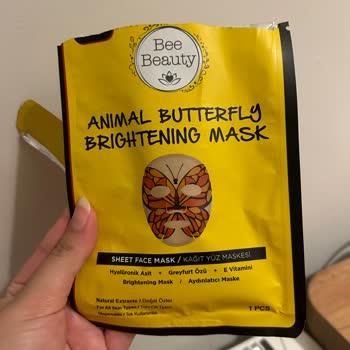 Bee Beauty Animal Butterfly Brightening Mask