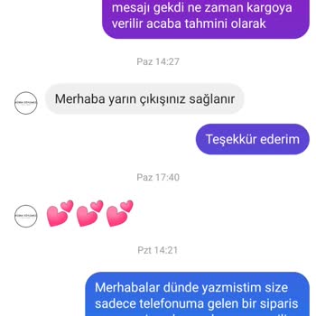 Kübra Söylemez Butik Sipariş Verilen Ürün Teslim Edilmedi Ve İade Süreci Sorunlu