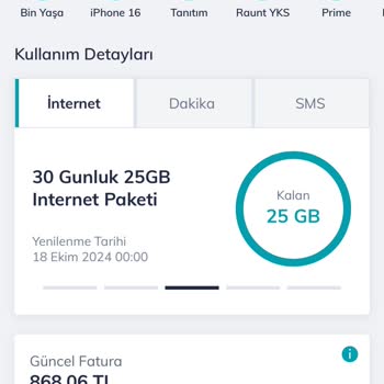 Türk Telekom Mobil Veri Kullanmadan Bitiyor