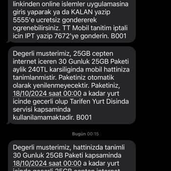 Türk Telekom Mobil Veri Kullanmadan Bitiyor