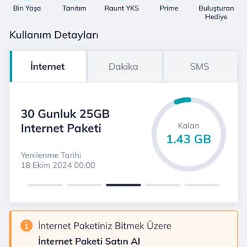 Türk Telekom Mobil Veri Kullanmadan Bitiyor
