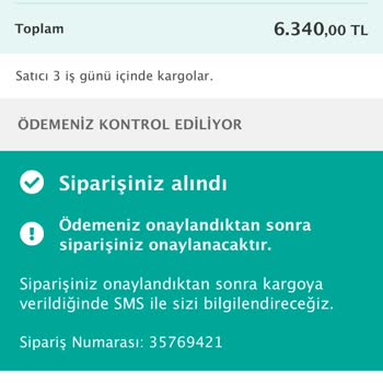 Sahibinden Paramın İadesini İstiyorum...