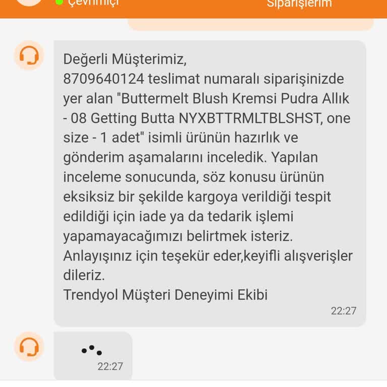 Trendyol Eksik Ürün Mağduriyeti