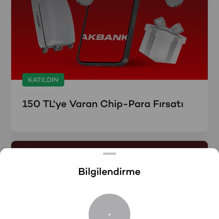 Akbank Harcama Sözü Kampanyası İptali