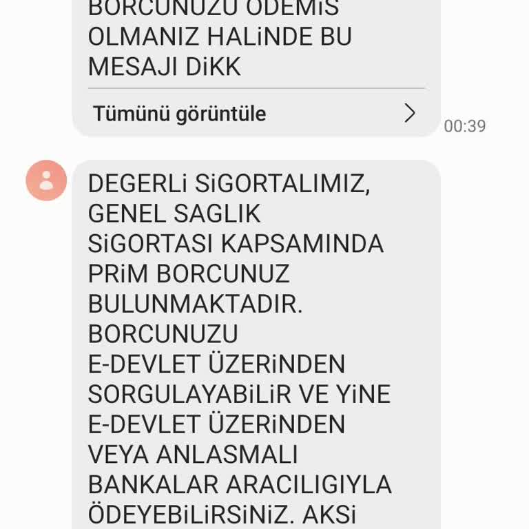 SGK Prim Borcu Mağduriyeti