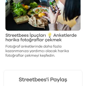 Streetbees Adlı Uygulama Anket Sorunu