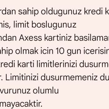 Akbank Teklif Sundu/Kartımı Göndermiyor