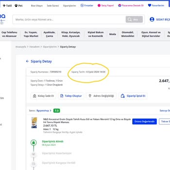 Pazarama.com Dan Siparişini Gelmez