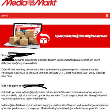 Media Markt'ın Kullanılmış Ürün Göndermesi, Kurumsallıktan Uzak Oluşu