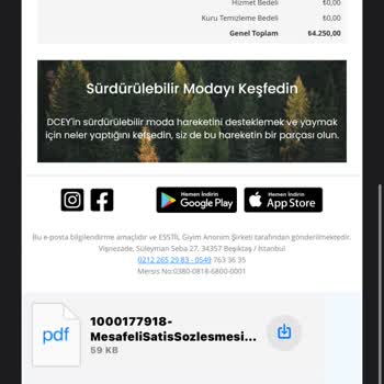 DCEY İlgisiz Müşteri Hizmeti