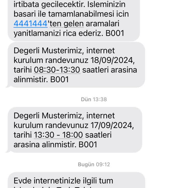 Türk Telekom Da Anlayışsız Bir Randevu Pişmanlığı
