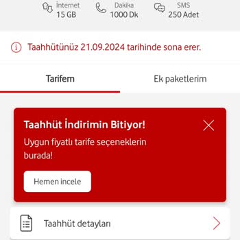 Vodafone'da Tarife Fiyatları Ve Kampanyalar Hakkında Sorun Yaşıyorum!