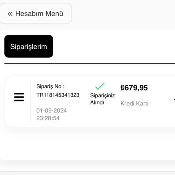English Home 17 Gündür Kargoya Verilemeyen Sipariş!
