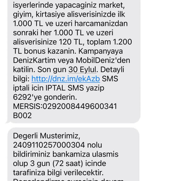 Denizbank Ticari Kredi Kullanımı