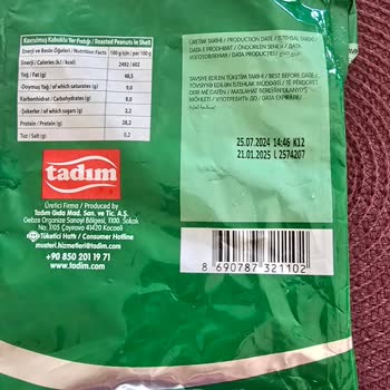 Tadım Kuruyemiş Kurtlu Çıktı