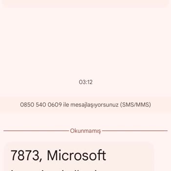 Microsoft Tan Doğrulama Kodu Geldi Ben İstemediğim Halde