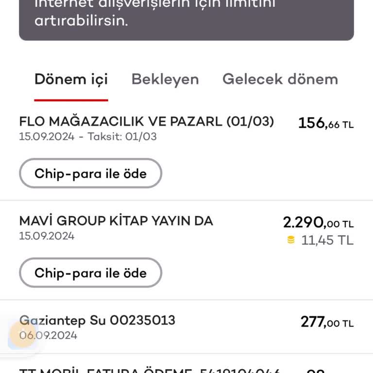 Akbank Eğitim Harcaması Olmasına Rağmen Taksitlendirilmeyen Harcama...