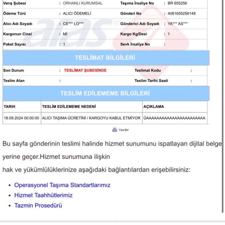 Amazon Kalitesiz Ürün Geri İade Problemi