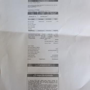CLK Akdeniz Elektrik Haksız Kaçak Kullanım Faturası