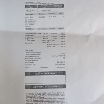 CLK Akdeniz Elektrik Haksız Kaçak Kullanım Faturası