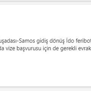 Feribotlines Muhatap Bulmak İmkansız