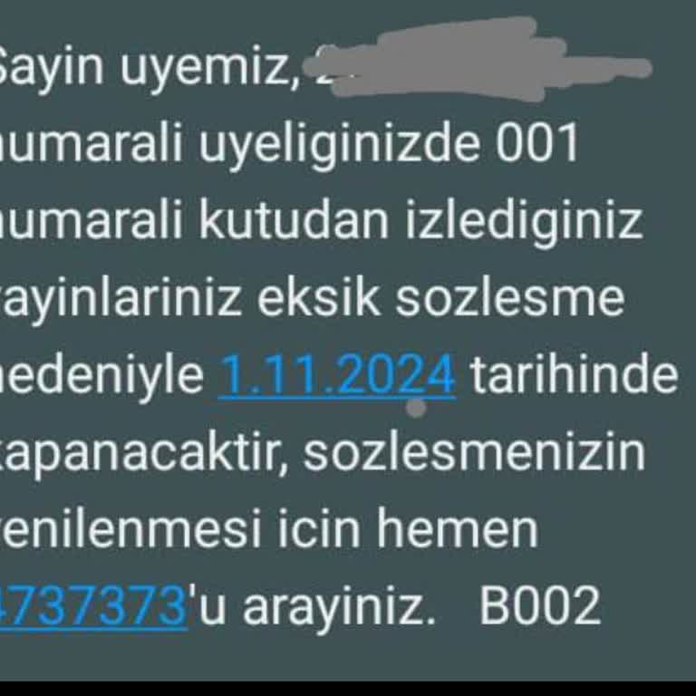 Digiturk Üyeliği Sözleşme Sorunu