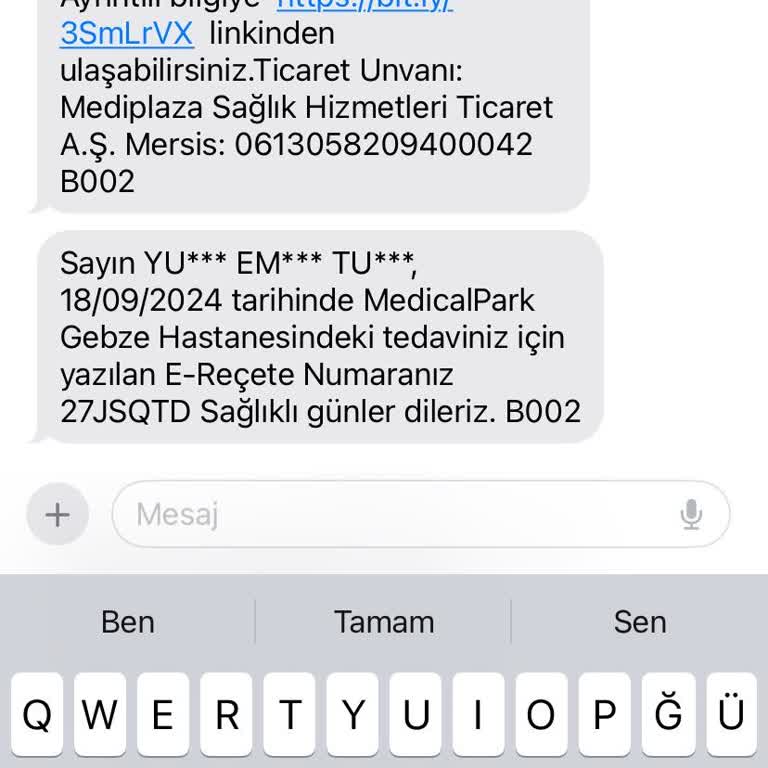 Gebze Medical Park Mahir Kaya Şikayet